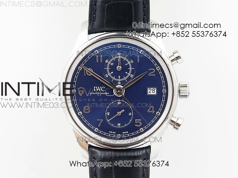 6portugieser-chrono-classic-42-iw390406-zf-1-1-best-edition-blue-dial-blue-hand-on-black-leather-strap-a7750.jpg Portugieser Chrono Classic 42 IW390406 ZF 1:1 Best Edition Blue Dial Blue Hand on Black Leather Strap A7750 - Image 1