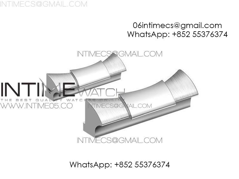 904l-stainless-steel-endlinks-for-noob-and-ar-submariner-fits-rubber-strap.jpg 904L Stainless Steel Endlinks for Noob and AR Submariner fits Rubber Strap - Image 1