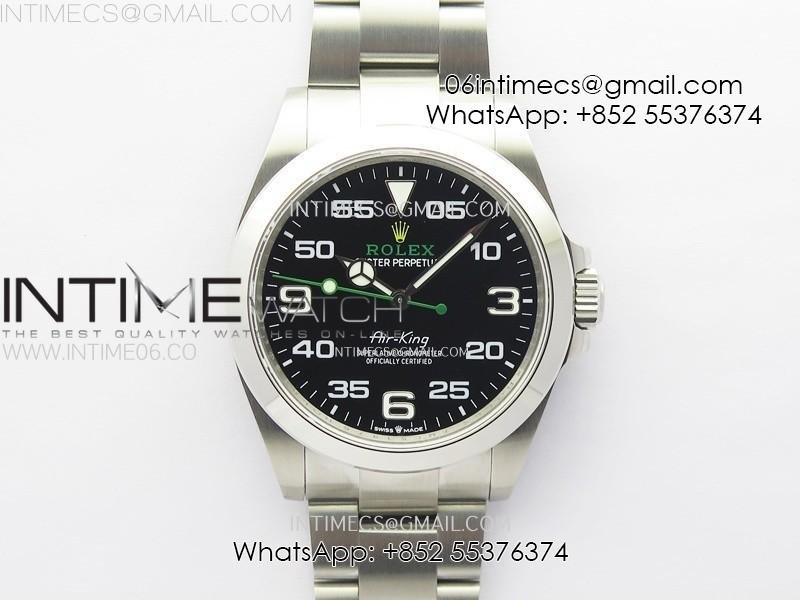 air-king-126900-40mm-904l-ss-gmf-1-1-best-edition-black-dial-on-904l-ss-bracelet.jpg Air-King 126900 40mm 904L SS GMF 1:1 Best Edition Black Dial on 904L SS Bracelet - Image 1