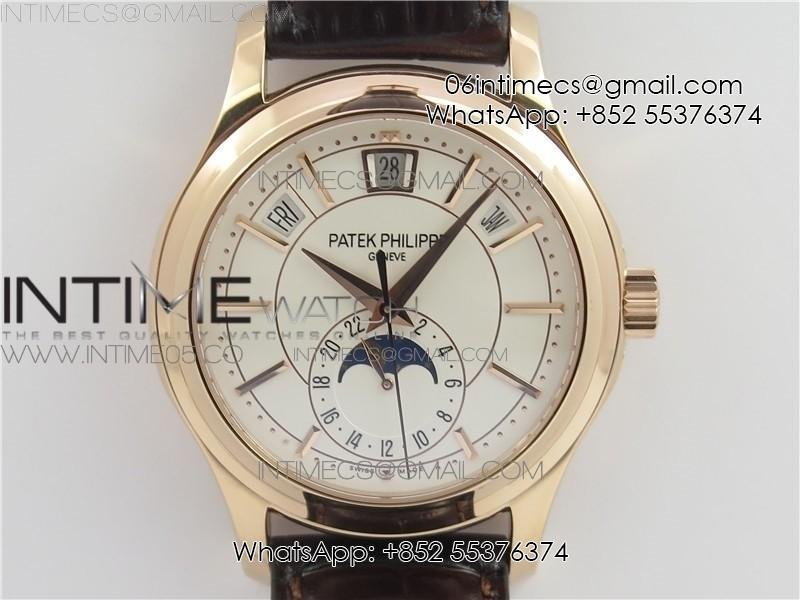 annual-calendar-complications-5205r-grf-rg-silver-dial-on-brown-leather-strap.jpg Annual Calendar Complications 5205R GRF RG Silver dial on Brown leather strap - Image 1