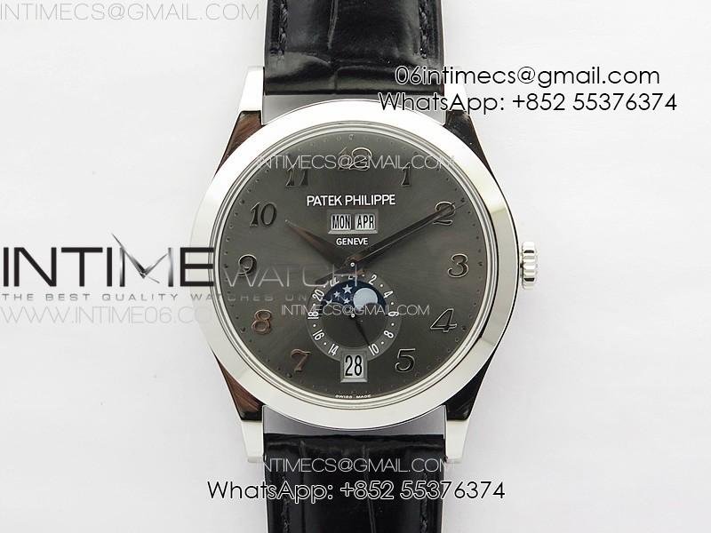 annual-calendar-moonphase-5396-ss-ppf-1-1-best-edition-gray-dial-on-black-leather-strap-ppf324.jpg Annual Calendar Moonphase 5396 SS PPF 1:1 Best Edition Gray Dial on Black Leather Strap PPF324 - Image 1