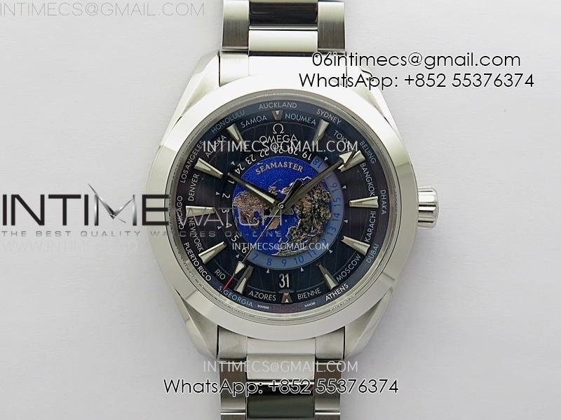 aqua-terra-150m-43mm-24-n1f-1-1-best-edition-blue-dial-on-ss-bracelet-a8938free-rubber-strap.jpg Aqua Terra 150M 43mm 24 N1F 1:1 Best Edition Blue Dial on SS Bracelet A8938 (Free Rubber Strap) - Image 1