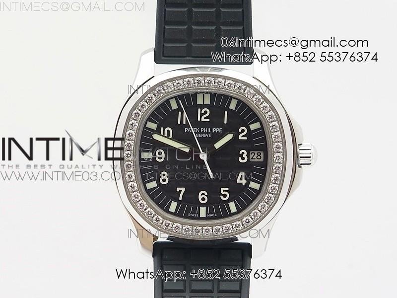 aquanaut-jumbo-5069g-ss-ppf-1-1-best-edition-black-dial-on-black-rubber-strap-asian-pp324cs.jpg Aquanaut Jumbo 5069G SS Best Edition Black Dial on Black Rubber Strap Asian PP324CS (Free Box) - Image 1