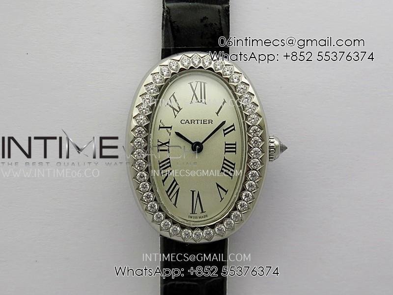 baignoire-watch-diamond-bezel-ss-af-11-best-edition-silver-dial-on-black-croco-strap-ronda-quartz.jpg Baignoire Watch Diamond Bezel SS AF 1:1 Best Edition Silver Dial On Black Croco Strap RONDA Quartz - Image 1