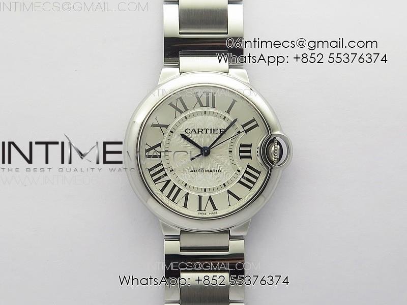 ballon-bleu-36mm-ss-3kf-11-best-edition-white-textured-dial-on-ss-bracelet-a076.jpg Ballon Bleu 36mm SS 3KF 1:1 Best Edition White Textured Dial on SS Bracelet A076 - Image 1