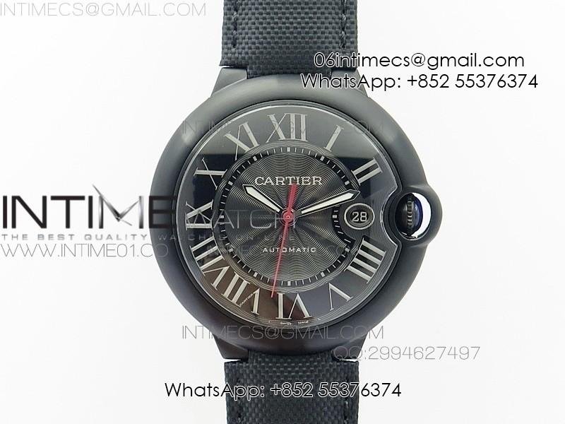 ballon-bleu-42mm-dlc-best-edition-black-dial-on-black-nylon-leather-strap-a2824.jpg Ballon Bleu 42mm DLC Best Edition Black Dial on Black Nylon Leather Strap A2824 - Image 1