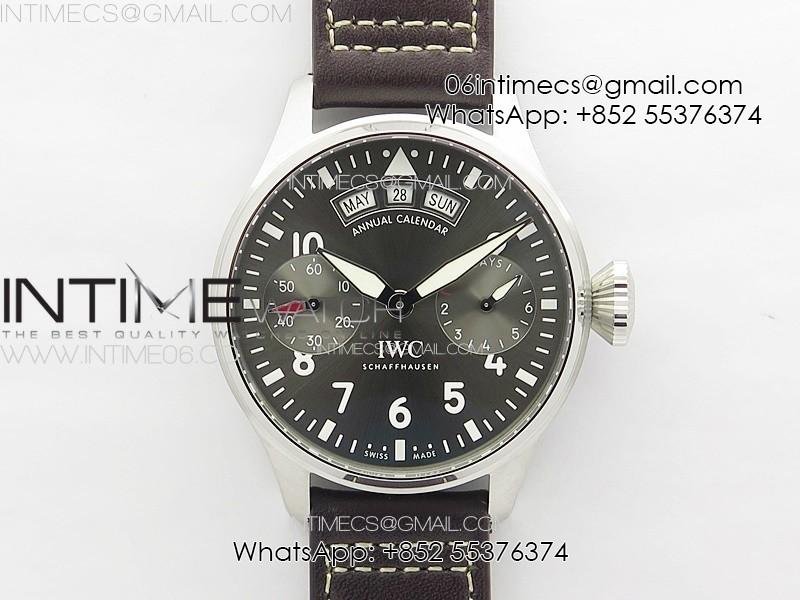 big-pilot-annual-calendar-ss-iw5027-azf-1-1-best-edition-gray-dial-on-brown-leather-strap-a52850.jpg Big Pilot Annual Calendar SS IW5027 AZF 1:1 Best Edition Gray Dial on Brown Leather Strap A52850 - Image 1