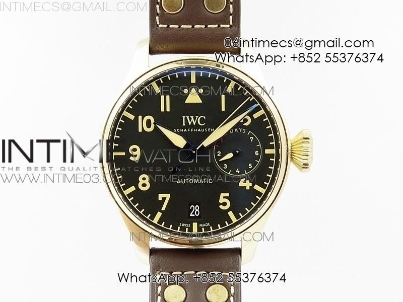 big-pilot-iw501005-bronzo-azf-11-best-edition-brown-dial-blue-numbers-on-brown-leather-strap-a52110.jpg Big Pilot IW501005 Bronzo AZF 1:1 Best Edition Brown Dial Blue Numbers on Brown Leather Strap A52110 - Image 1