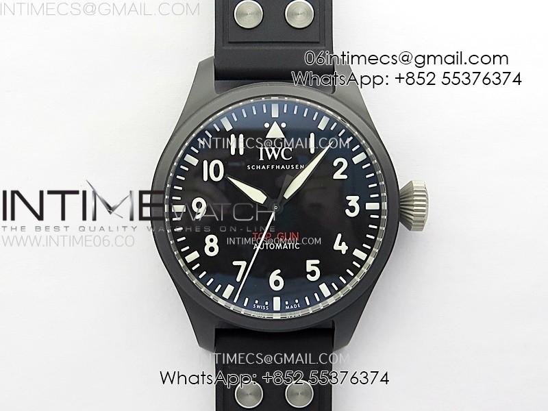 big-pilot-real-pr-iw329801-real-ceramic-mf-1-1-best-edition-black-dial-on-black-rubber-strap-seiko-8n-24.jpg Big Pilot IW329801 Real Ceramic M+F 1:1 Best Edition Black Dial on Black Rubber Strap SEIKO 8N-24 - Image 1