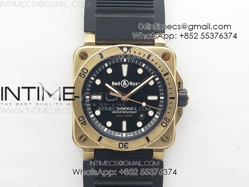 br-03-92-diver-bronzo-b12-1-1-best-edition-black-dial-on-rubber-strap-miyota-9015-free-leather-strap-and-tool.jpg BR 03-92 Diver Bronzo B12 1:1 Best Edition Black Dial on Rubber Strap MIYOTA 9015 (Free Leather Strap And Tool) - Image 1