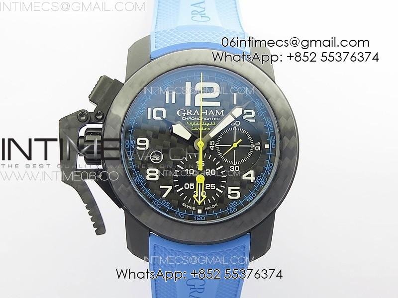 chronofighter-superlight-jkf-1-1-best-edition-on-blue-rubber-strap-a7750.jpg Chronofighter Superlight JKF 1:1 Best Edition on Blue Rubber Strap A7750 - Image 1