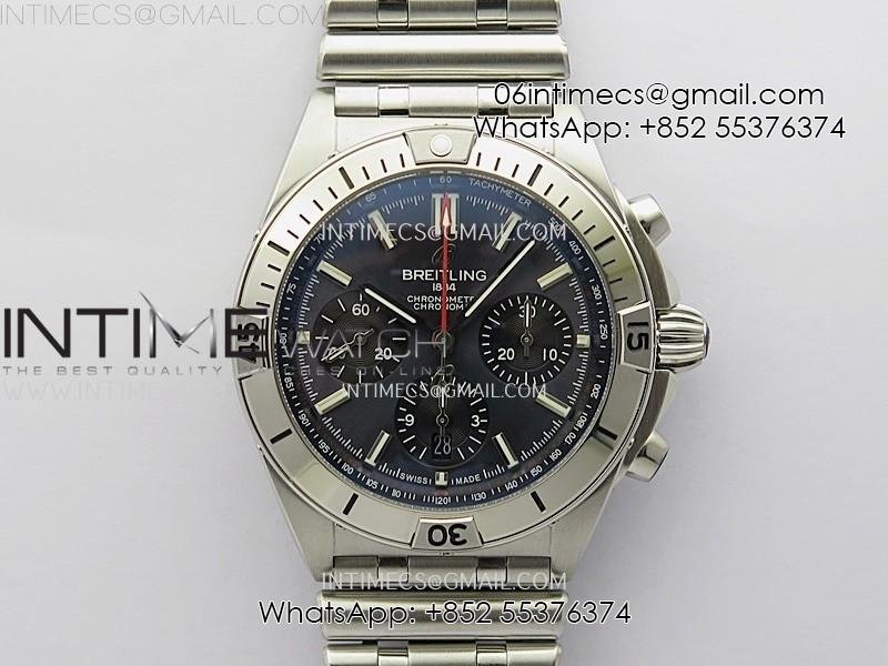 chronomat-b01-42mm-ss-tf-1-1-best-edition-blue-dial-on-ss-bracelet-a7750.jpg Chronomat B01 42mm SS TF 1:1 Best Edition Blue Dial on SS Bracelet A7750 - Image 1