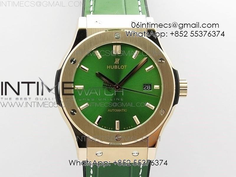 classic-fusion-42mm-rg-b50f-green-dial-on-green-gummy-strap-a2892.jpg Classic Fusion 42mm RG B50F Green Dial On Green Gummy Strap A2892 - Image 1