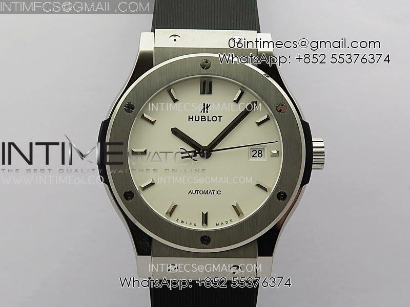 classic-fusion-42mm-titanium-jjzf-1-1-v2-best-edition-white-dial-on-black-rubber-strap.jpg Classic Fusion 42mm Titanium JJZF 1:1 V2 Best Edition White Dial On Black Rubber Strap - Image 1