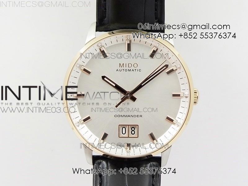 commander-ss-rg-hgf-1-1-best-edition-white-dial-on-black-leather-strap-a2824.jpg Commander SS/RG HGF 1:1 Best Edition White Dial On Black Leather strap A2824 - Image 1