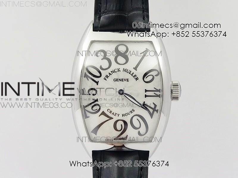 crazy-hours-real-jumping-hour-ss-abf-white-dial-black-markers-on-black-leather-strap-a23j.jpg Crazy Hours Real Jumping Hour SS ABF White Dial Black Markers on Black Leather Strap A23J - Image 1