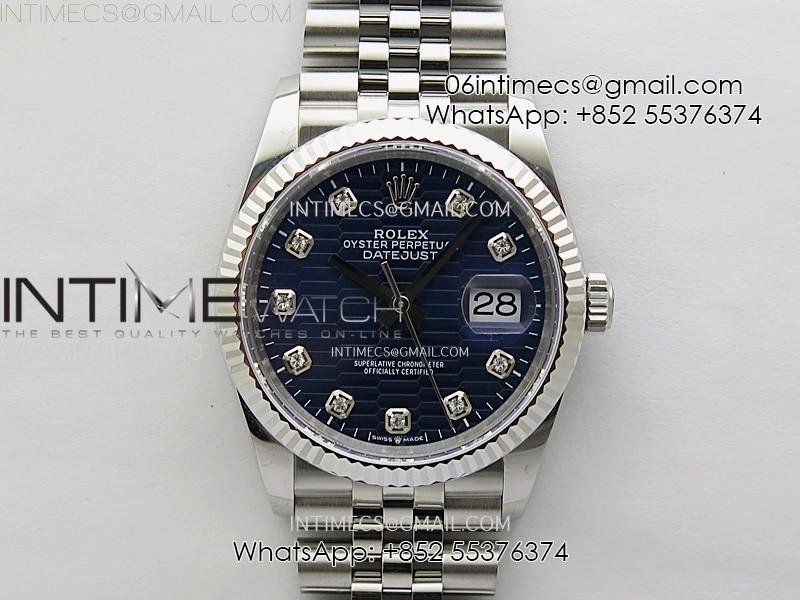 datejust-126234-904l-ss-jdf-1-1-best-edition-blue-fluted-dial-diamond-markers-on-jubilee-904l-ss-bracelet.jpg DateJust 126234 904L SS JDF 1:1 Best Edition Blue Fluted Dial Diamond Markers on Jubilee 904L SS Bracelet - Image 1