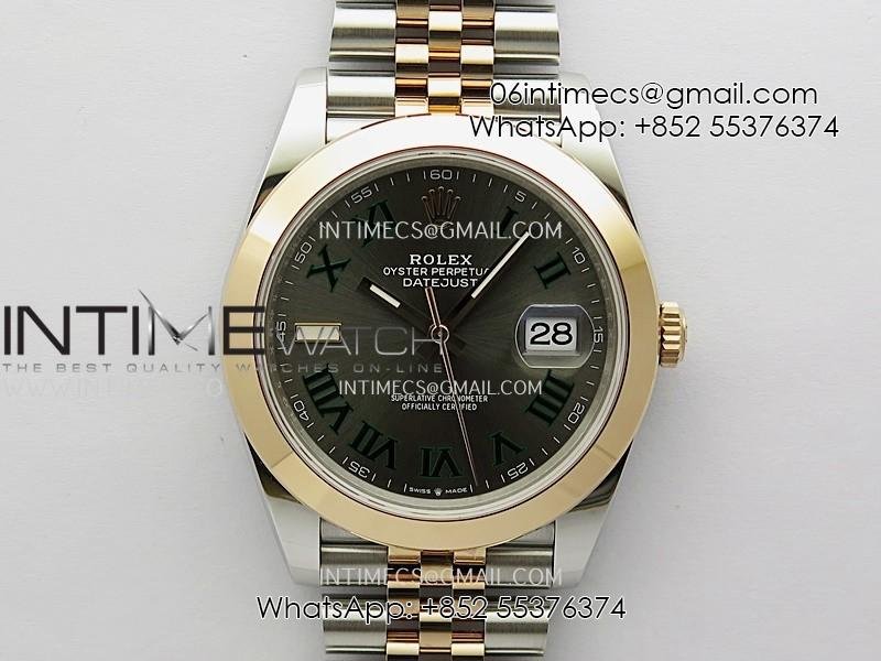 datejust-126301-904l-ssrg-vsf-11-best-edition-gray-dial-roman-markers-on-jubilee-bracelet-vs3235.jpg DateJust 126301 904L SS/RG VSF 1:1 Best Edition Gray Dial Roman Markers On Jubilee Bracelet VS3235 - Image 1