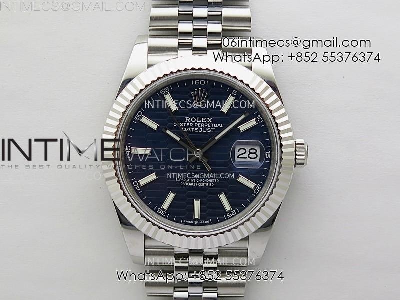 datejust-126334-904l-ss-jdf-1-1-best-edition-blue-fluted-dial-stick-markers-on-jubilee-904l-ss-bracelet.jpg DateJust 126334 904L SS JDF 1:1 Best Edition Blue Fluted Dial Stick Markers on Jubilee 904L SS Bracelet - Image 1