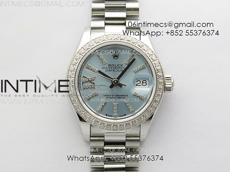 datejust-28mm-279179-ss-crystals-apsf-best-edition-ice-blue-dial-sticks-crystals-markers-on-ss-president-bracelet-nh05.jpg Datejust 28mm 279179 SS/Crystals APSF Best Edition Ice Blue Dial Sticks Crystals Markers on SS President Bracelet NH05 - Image 1