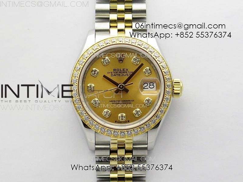 datejust-28mm-279179-ss-yg-apsf-best-edition-gold-dial-crystals-markers-on-ss-yg-jubilee-bracelet-nh05.jpg Datejust 28mm 279179 SS/YG APSF Best Edition Gold Dial Crystals Markers on SS/YG Jubilee Bracelet NH05 - Image 1