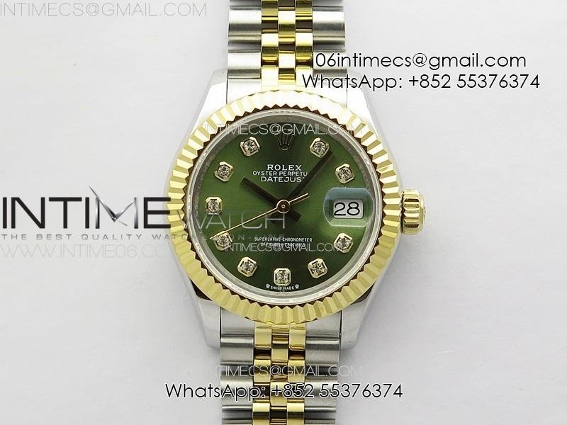 datejust-28mm-279179-ss-yg-apsf-best-edition-green-dial-crystals-markers-on-ss-yg-jubilee-bracelet-nh05.jpg Datejust 28mm 279179 SS/YG APSF Best Edition Green Dial Crystals Markers on SS/YG Jubilee Bracelet NH05 - Image 1