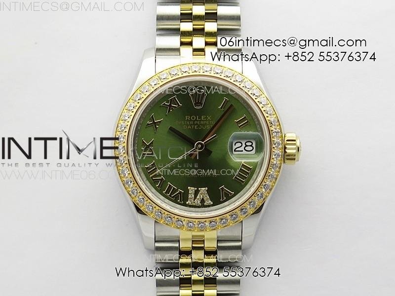 datejust-28mm-279179-ss-yg-apsf-best-edition-green-dial-roman-markers-on-ss-yg-jubilee-bracelet-nh05.jpg Datejust 28mm 279179 SS/YG APSF Best Edition Green Dial Roman Markers on SS/YG Jubilee Bracelet NH05 - Image 1