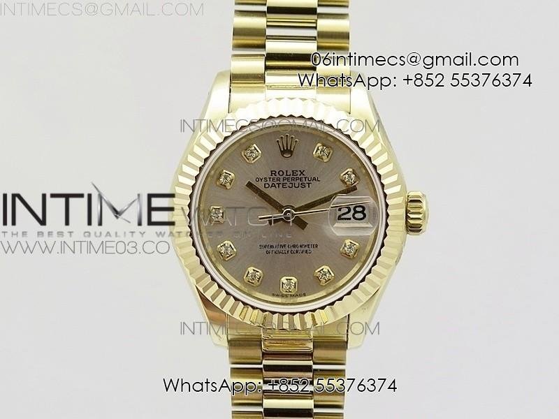 datejust-28mm-yg-diamond-bezel-bp-best-edition-white-silver-dial-on-yg-bracelet-eta2671.jpg DateJust 28mm YG Diamond Bezel BP Best Edition White Silver Dial on YG Bracelet ETA2671 - Image 1