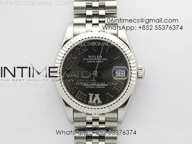 datejust-31mm-178271-ss-apsf-best-edition-gray-dial-roman-markers-on-jubilee-bracelet-a2824.jpg DateJust 31mm 178271 SS APSF Best Edition Gray Dial Roman Markers on Jubilee Bracelet A2824 - Image 1