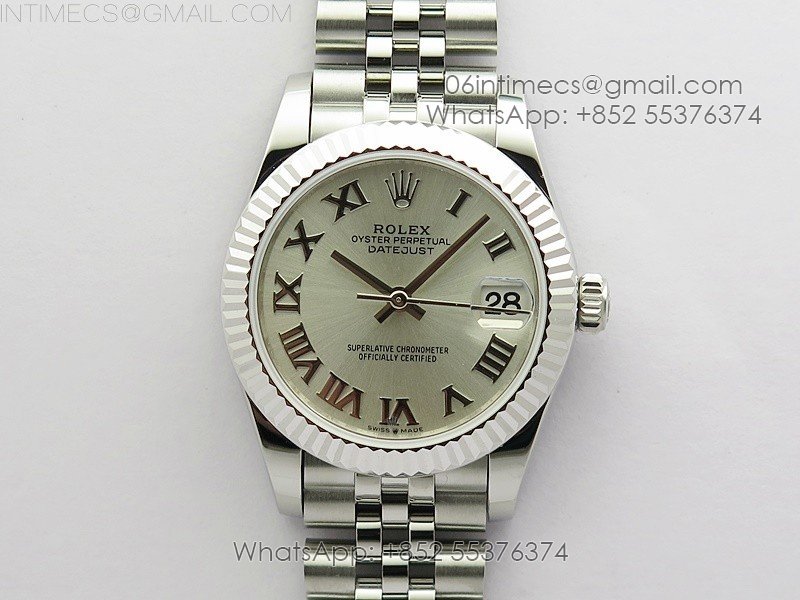 Datejust 31mm 278271 SS BP Best Edition Silver Roman Markers Dial on Jubilee Bracelet