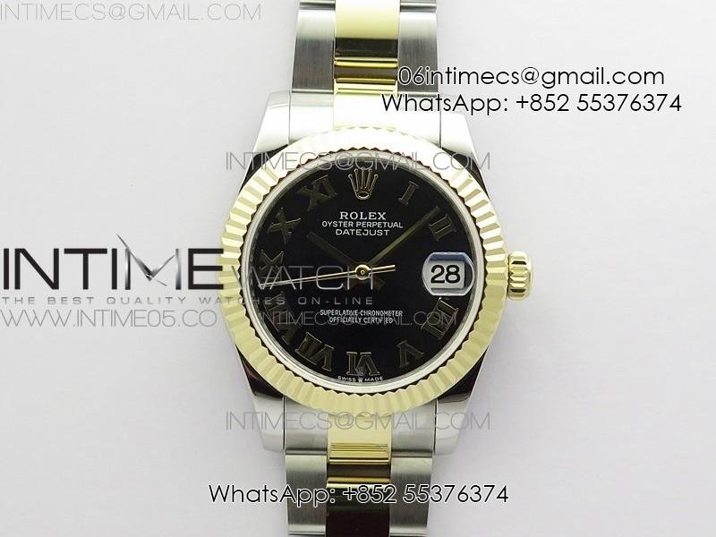datejust-31mm-278273-ss-yg-bp-best-edition-black-roman-markers-dial-on-ss-yg-oyster-bracelet.jpg Datejust 31mm 278273 SS/YG BP Best Edition Black Roman Markers Dial on SS/YG Oyster Bracelet - Image 1