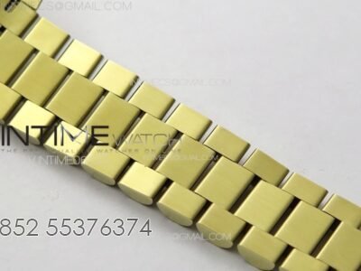 DateJust 31mm 278274 YG GMF Best Edition Green Flowers Crystals Dial on YG President Bracelet A2824 - Image 14