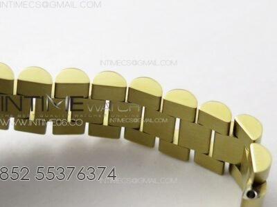 DateJust 31mm 278274 YG GMF Best Edition Green Flowers Crystals Dial on YG President Bracelet A2824 - Image 15