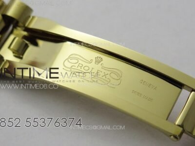 DateJust 31mm 278274 YG GMF Best Edition Green Flowers Crystals Dial on YG President Bracelet A2824 - Image 18