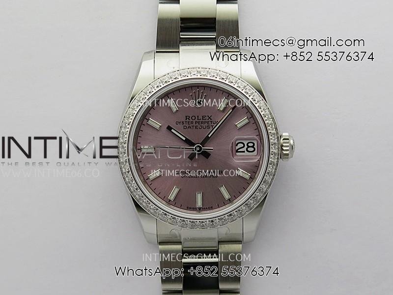 datejust-31mm-904l-ss-arf-best-edition-pink-dial-stick-marker-on-904l-ss-oyster-bracelet-eta2688.jpg DateJust 31mm 904L SS AR+F Best Edition Pink Dial Stick Marker On 904L SS Oyster Bracelet ETA2688 - Image 1