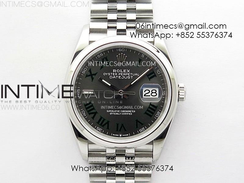 datejust-36-ss-126200-904l-steel-vsf-1-1-best-edition-gray-dial-roman-markers-on-jubilee-bracelet-vs3235.jpg DateJust 36 SS 126200 904L Steel VSF 1:1 Best Edition Gray Dial Roman Markers on Jubilee Bracelet VS3235 - Image 1