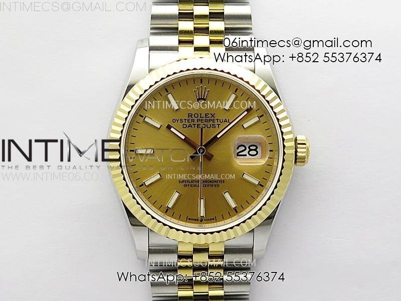 datejust-36mm-126233-ss-yg-apsf-1-1-best-edition-gold-dial-stick-markers-on-ss-yg-jubilee-bracelet-sa3235.jpg DateJust 36MM 126233 SS/YG APSF 1:1 Best Edition Gold Dial Stick Markers on SS/YG Jubilee Bracelet SA3235 - Image 1