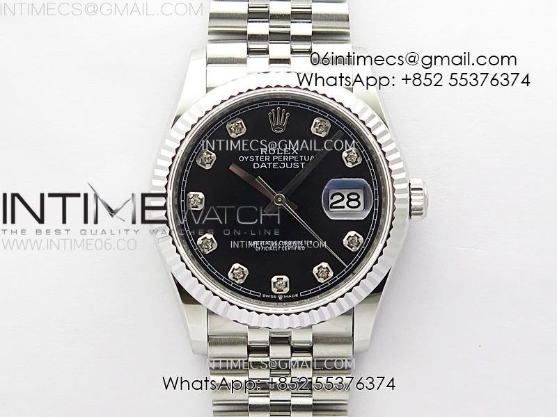 datejust-36mm-126234-ss-apsf-1-1-best-edition-black-dial-diamond-markers-on-ss-jubilee-bracelet-sa3235.jpg DateJust 36MM 126234 SS APSF 1:1 Best Edition Black Dial Diamond Markers on SS Jubilee Bracelet SA3235 - Image 1