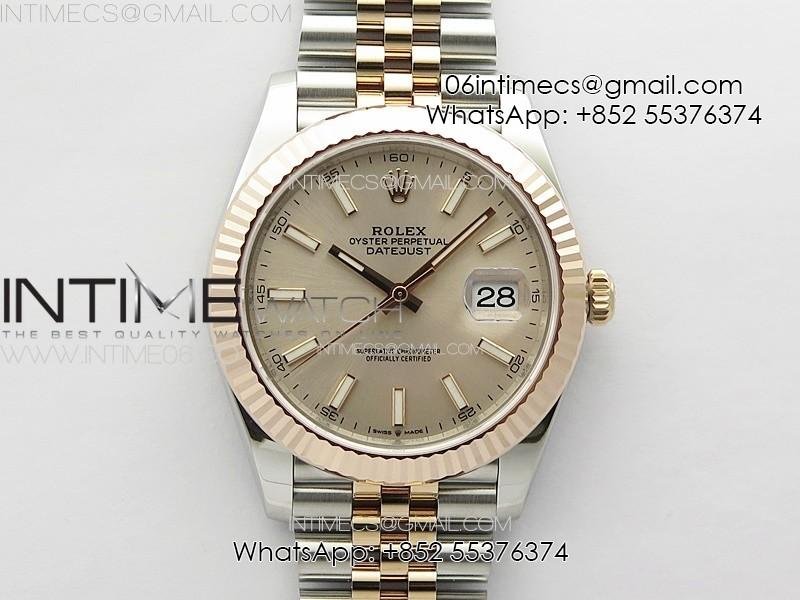 datejust-41-126331-904l-ss-rg-vsf-1-1-best-edition-champagne-gold-dial-on-jubilee-bracelet-vs3235.jpg DateJust 41 126331 904L SS/RG VSF 1:1 Best Edition Champagne Gold Dial on Jubilee Bracelet VS3235 - Image 1