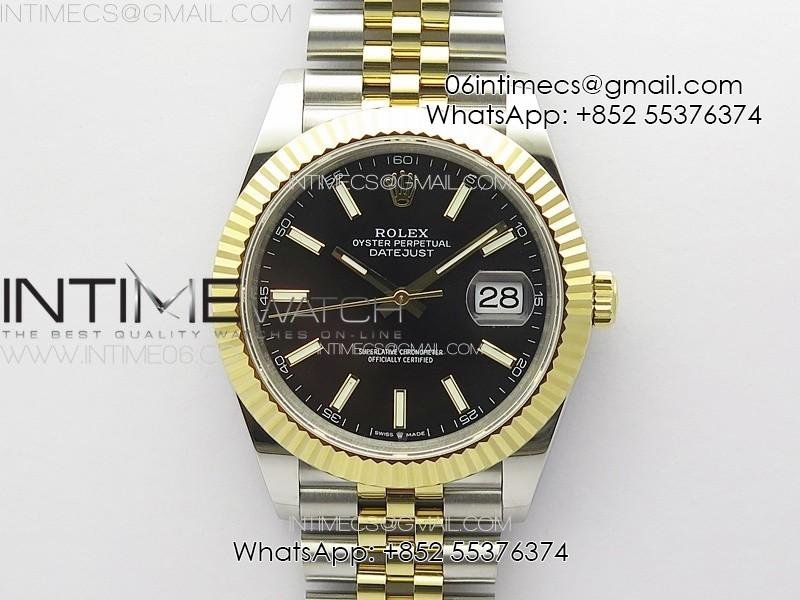 datejust-41-126333-904l-ss-yg-gmf-1-1-best-edition-black-dial-on-jubilee-bracelet-vr3235.jpg DateJust 41 126333 904L SS/YG GMF 1:1 Best Edition Black Dial On Jubilee Bracelet VR3235 - Image 1