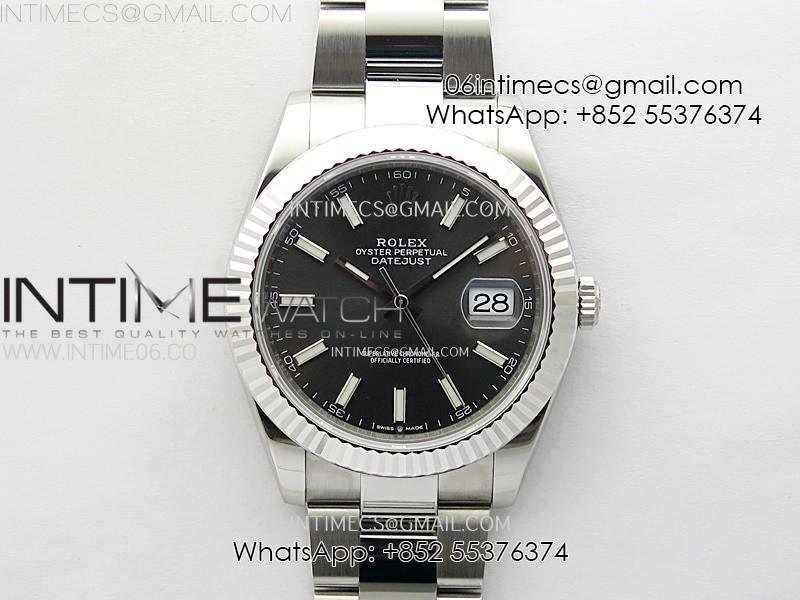 datejust-41-126334-904l-ss-vsf-1-1-best-edition-gray-dial-on-oyster-bracelet-vs3235.jpg DateJust 41 126334 904L SS VSF 1:1 Best Edition Gray Dial on Oyster Bracelet VS3235 - Image 1