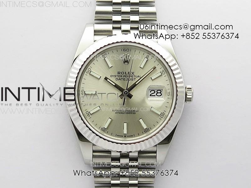 datejust-41-126334-904l-ss-vsf-1-1-best-edition-silver-dial-on-jubilee-bracelet-vs3235.jpg DateJust 41 126334 904L SS VSF 1:1 Best Edition Silver Dial on Jubilee Bracelet VS3235 - Image 1