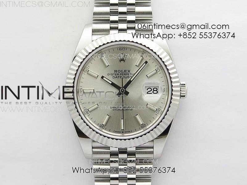 datejust-41-126334-ntf-1-1-best-edition-904l-steel-silver-stick-dial-on-jubilee-bracelet-vr3235.jpg DateJust 41 126334 NTF 1:1 Best Edition 904L Steel Silver Stick Dial on Jubilee Bracelet VR3235 - Image 1