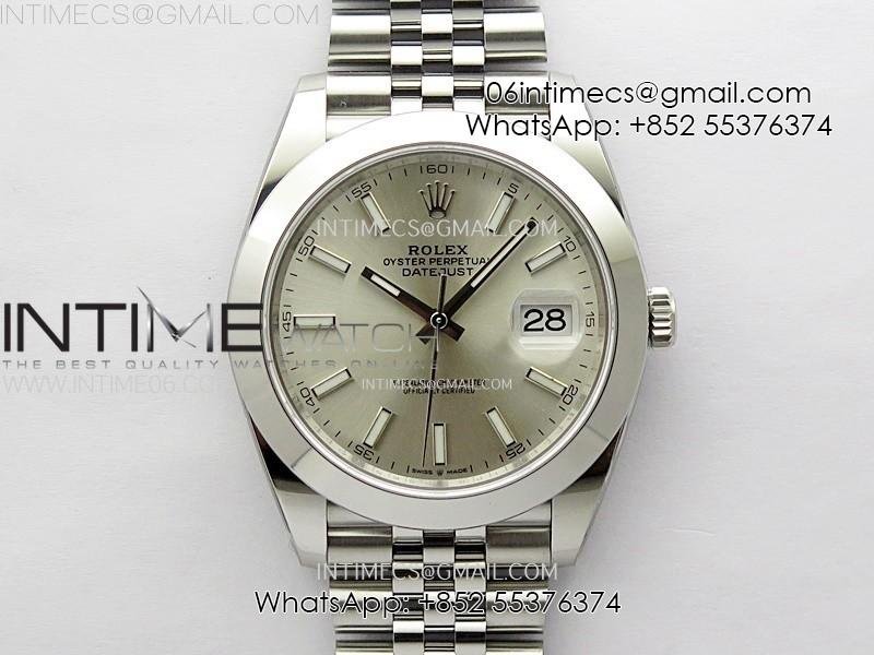 datejust-41mm-126300-904-ss-arf-v2-1-1-best-edition-silver-dial-sticks-markers-on-jubilee-bracelet-sh3235.jpg DateJust 41mm 126300 904 SS AR+F V2 1:1 Best Edition Silver Dial Sticks Markers on Jubilee Bracelet SH3235 - Image 1