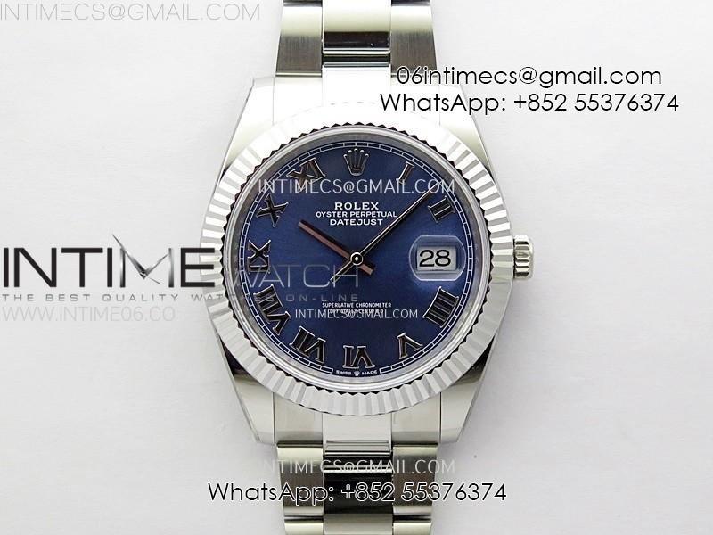 datejust-41mm-126334-904-ss-arf-v2-1-1-best-edition-fluted-bezel-blue-dial-roman-markers-on-oyster-bracelet-sh3235.jpg DateJust 41mm 126334 904 SS AR+F V2 1:1 Best Edition Fluted Bezel Blue Dial Roman Markers on Oyster Bracelet SH3235 - Image 1