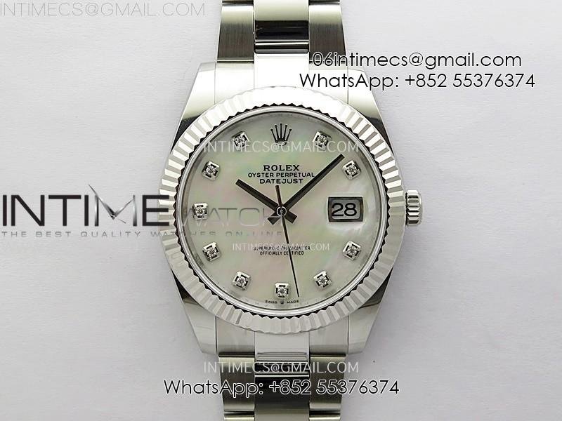 datejust-41mm-126334-904-ss-arf-v2-1-1-best-edition-fluted-bezel-mop-dial-diamond-markers-on-oyster-bracelet-sh3235.jpg DateJust 41mm 126334 904 SS AR+F V2 1:1 Best Edition Fluted Bezel MOP Dial Diamond Markers on Oyster Bracelet SH3235 - Image 1