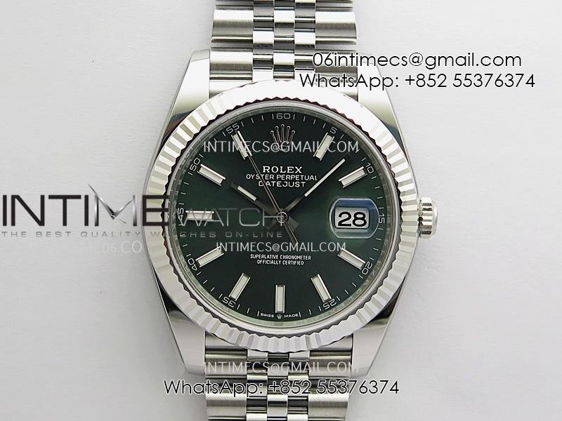 datejust-41mm-126334-904l-ss-clean-plus-11-best-edition-green-dial-stick-marker-on-jubilee-bracelet-dd3235.jpg DateJust 41mm 126334 904L SS Clean Plus 1:1 Best Edition Green Dial Stick Marker On Jubilee Bracelet DD3235 - Image 1