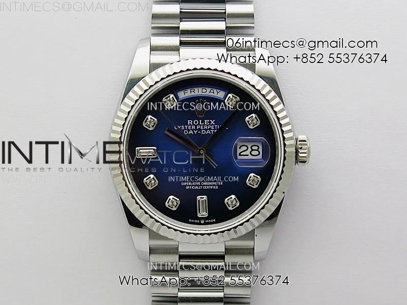 day-date-128239-gain-weight-ss-qf-1-1-best-edition-blue-dial-diamond-markers-on-ss-president-bracelet-30.jpg Day Date 128239 Gain Weight SS QF 1:1 Best Edition Blue Dial Diamond Markers on SS President Bracelet - Image 1
