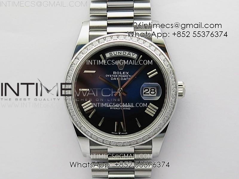 day-date-228396-40mm-ss-noob-1-1-best-edition-blue-ombre-roman-dial-on-president-bracelet-a2836-gain-weight.jpg Day Date 228396 40mm SS Noob 1:1 Best Edition Blue Ombre Roman Dial On President Bracelet A2836 (Gain Weight) - Image 1