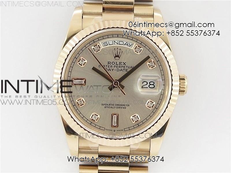 day-date-36-128239-rg-bp-best-edition-silver-crystal-markers-dial-on-rg-president-bracelet.jpg Day-Date 36 128239 RG BP Best Edition Silver Crystal Markers Dial on RG President Bracelet - Image 1